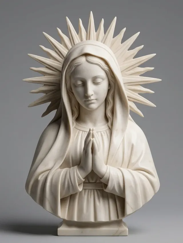 Blessed Virgin Mary STL model
