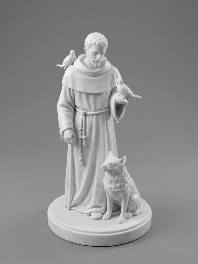 Saint Francis of Assisi STL model