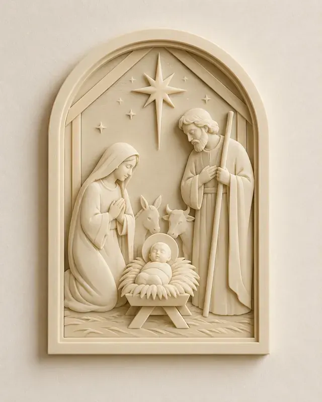 Catholic STL model, row 3 6